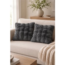 Lal Home Deco Peluş Kırlent Seti Ikili