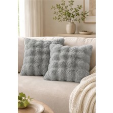 Lal Home Deco Peluş Kırlent Seti Ikili