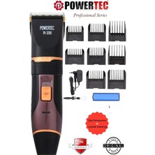 Powertec TR-3200 Profesyonel Şarjlı Saç Sakal Tıraş Makinesi