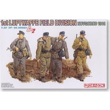 Dragon 6274 1/35 Ölçek, 1.Luftwaffe Piyade Tümeni (Novgorod 1944) Asker Figürleri  Plastik Model Kiti