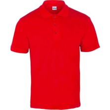 My Form Polo Yaka T-Shirt-Kırmızı