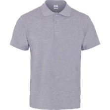 My Form Polo Yaka T-Shirt-Grı