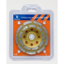 Rastona Elmaslı Taşlama Silme Diski Turbo 4,5"