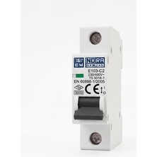 Esem Nora E103-C2 1X2A 3ka Otomatik Sigorta (C Tipi W-Otomat)