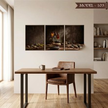 Akıllı Kağıt Statik Tutunma Özellikli Tablo - Poster Çiçek (Model- 103)