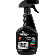 Ebrayn Torpido Parlatıcı Süt Silikon Sprey 500 ml - Anti-Statik Koruyucu ve Yenileyici