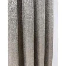 Nivemes Home Nivemeshome Nevra V-5309 Toprak 1/3 Pileli Fon Perde Apm