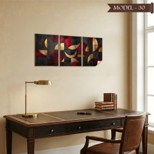 Akıllı Kağıt Statik Tutunma Özellikli Tablo - Poster Modern (Model- 30)