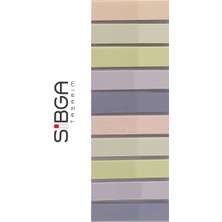 Sibga Tasarım Şeffaf Renkli Postit Post-It Post It. Kitap Ayracı Ayraç Postit Sticker Not Kağıdı 200 Yaprak