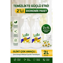 Glint Bitkisel Içerikli Sprey Günlük Yüzey Temizleyici  1 Lt  x 2 Adet