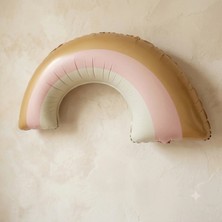 Luvissi Shelves Retro Pembe Gökkuşağı Folyo Balon - Parti ve Özel Günleri Daha Özel Kılmak Için Tasarlanmıştır