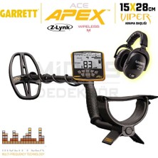 Ace Apex Dedektör Viper Başlıklı (15X28CM) Ms-3 Z-Lynk Kablosuz K