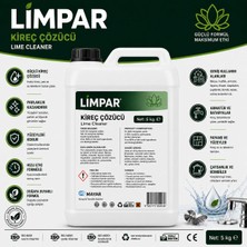 Limpar Kireç Çözücü 5 kg | Güçlü Kireç Temizleyici | Banyo, Wc ve Fayans Temizleyici