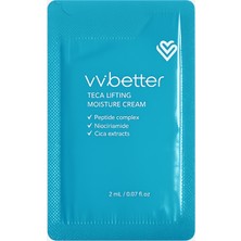 VVBETTER Teca Lifting Moisture Cream Mini – Sıkılaştırıcı & Aydınlatıcı Yaşlanma Karşıtı Bakım Kremi (2 ml - Deneme Boyu)