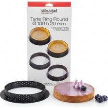Silikomart Tarte Ring Round 100 h 20 mm Kek Kalıbı