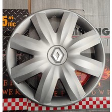 Yk Renault Symbol / Clio Uyumlu 13 Inç Jant Kapağı 4'lü Takım Amblem Hediyeli