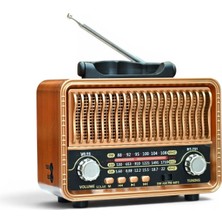 Royal Trend Nostaljik Trend Radyo,bluetooth Özellikli Eskitme Nostalji Radyo