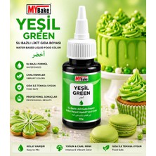 My Bake Mybake Yeşil Su Bazlı Likit Gıda Boyası