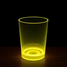 Zemira Partyglow Neon Sarı Bardak 8.5 x 10.5 cm