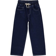Civil Boys Kontras Dikişli 6-9 Yaş Pantolon - Mavi