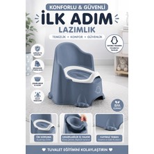Funny Life Comfort Ilk Adım Çocuk Lazımlık Çıkarılabilir Hazneli Kaymaz Tabanlı Ergonomik Klozet Eğitimi