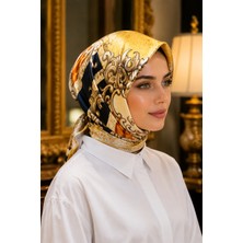 Ebru Tesettür Luxury Zincir Detaylı Eşarp Serisi Camel