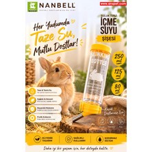 Papağanlar Tavşanlar ve Diğer Küçük Hayvanlar Için Suluk 75 ml (Sarı)