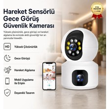 Hızlı Store  Hareket Sensorlu Gece Goruslu Guvenlık Kamerası