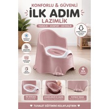 Funny Life Comfort Ilk Adım Çocuk Lazımlık Çıkarılabilir Hazneli Kaymaz Tabanlı Ergonomik Klozet Eğitimi
