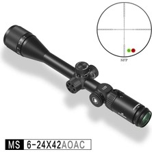 Discovery Optics Ms 6-24X42AOAC Sfp 25.4mm Tüfek Dürbünü