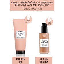 Lierac Phytolastil Çatlak Önleyici Jel 200ML ve Serum 100ML - Bitkisel Çatlak Bakım Seti