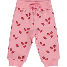 Civil Baby Çilek Empirme 3-18 Ay Tek Alt Bebe - Pembe