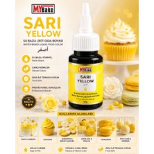 My Bake Mybake Sarı Su Bazlı Likit Gıda Boyası