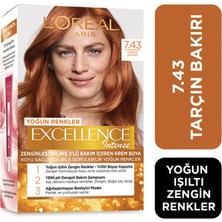 L'Oréal Paris Excellence Intense Saç Boyası - 7.43 Tarçın Bakırı