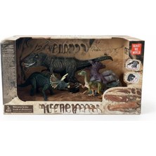 Akıllı Bayi 66023 - 65904-65903 Dinozor Figürleri 4402-11 Aby