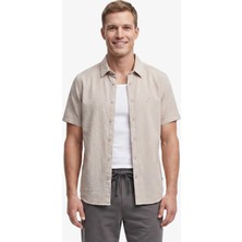 Nautica Regular Fit Erkek Gri Gömlek