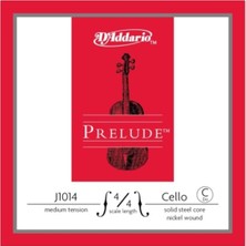 J1014 4/4m Cello Tek Tel, Prelude, C-Do, 4/4 Scale, Medıum Te Cello Tek Tel C-Do Prelude (4
