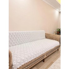 Montana Home Üks Şönil Sakallı Koltuk Örtüsü Kaydırmaz Çekyat Örtüsü 170X210