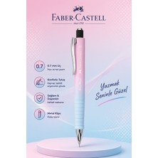 Danacı Kırtasiye Faber-Castell Polymatic Flow Edition Versatil Kalem 0,7 Pastel Pembe-Açık Mavi Renk