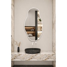 Ant Home Asimetrik Ayna, Çerçeveli Ayna, Duvar Aynası, Konsol Aynası, Banyo Aynası, Çerçeveli Ayna