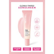 New Well Glowly Tinted Mineral Sunscreen SPF50+ | Renkli Mineral Filtreli Güneş Koruyucu Krem 35 ml