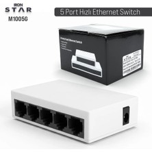 Iron Star 5 Port Gigabit 10/100/1000 Switch / 5'li Internet Çoğaltıcı / ''full Gigabittir.''