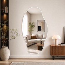Ant Home Asimetrik Ayna, Çerçeveli Ayna, Duvar Aynası, Konsol Aynası, Banyo Aynası, Çerçeveli Ayna