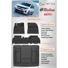 Sahler Opel Combo 2019 ve Sonrası 4.5d Pasaps Rizline Premıum Bagaj Havuzu Set