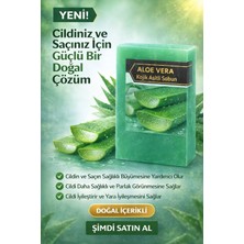 Herbliss Aloe Vera & Kojik Asit Sabun Doğal - Katkısız | Saç ve Cilt Canlandırıcı & Nemlendirici
