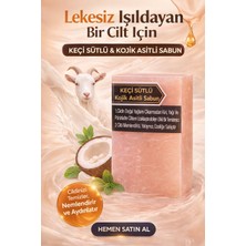Herbliss Keçi Sütlü - Kojik Asitli  Sabun Doğal - Katkısız |canlandırıcı & Nemlendirici