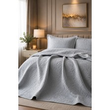 Bedline Emma Yatak Örtüsü Seti Çift Kişilik Adaçayı 240*30 cm