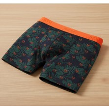 Mavi 3lü Baskılı Boxer 0911421-33648