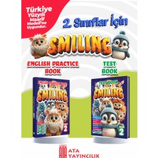 Ata Yayıncılık 2. Sınıf Smiling English Practice Book + Smiling Test Book Set