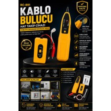 Iron Star Kablo Bulucu Cihaz / Hat Takip Cihazı / Telefon Hattı Kablo Bulucu / RJ11 Kablo Takip Cihazı / Kablo Arıza Tespit Cihazı / Network Kablo Bulucu Tester / Telefon Hattı Test ve Takip Cihazı / Bili Bili